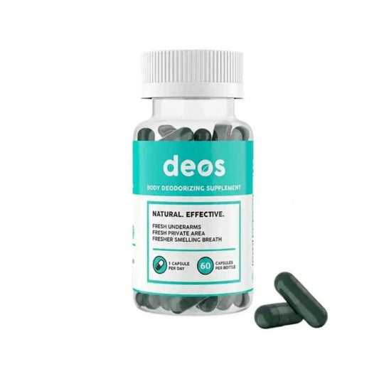 DEOS DESODORANTE INTERNO SUPLEMENTO NATURAL - 60 CÁPSULAS